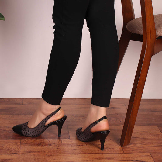 The Mystic Dark Colored Cat Heels