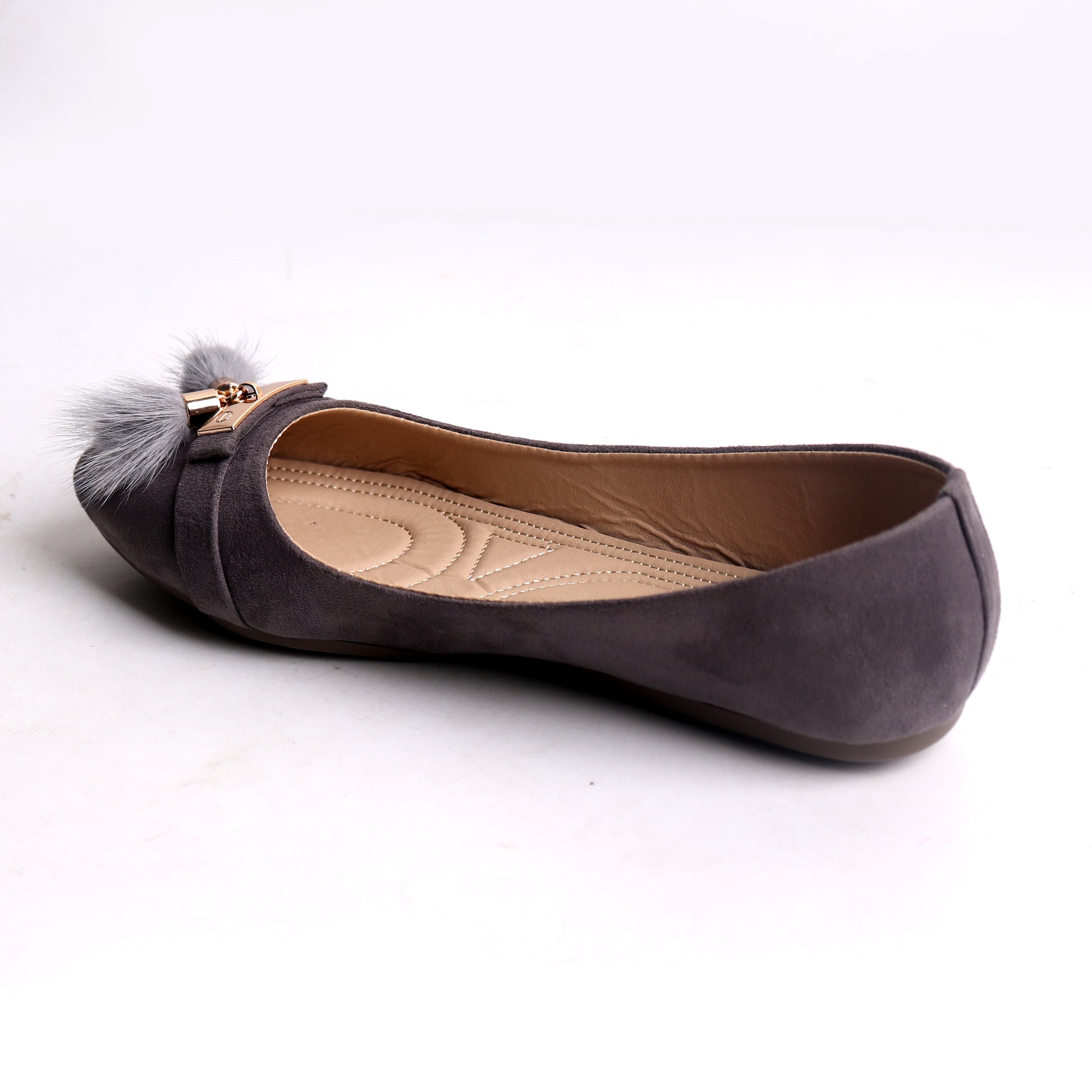 Foot Wear,Grey Tassel Bellies - Cippele Multi Store