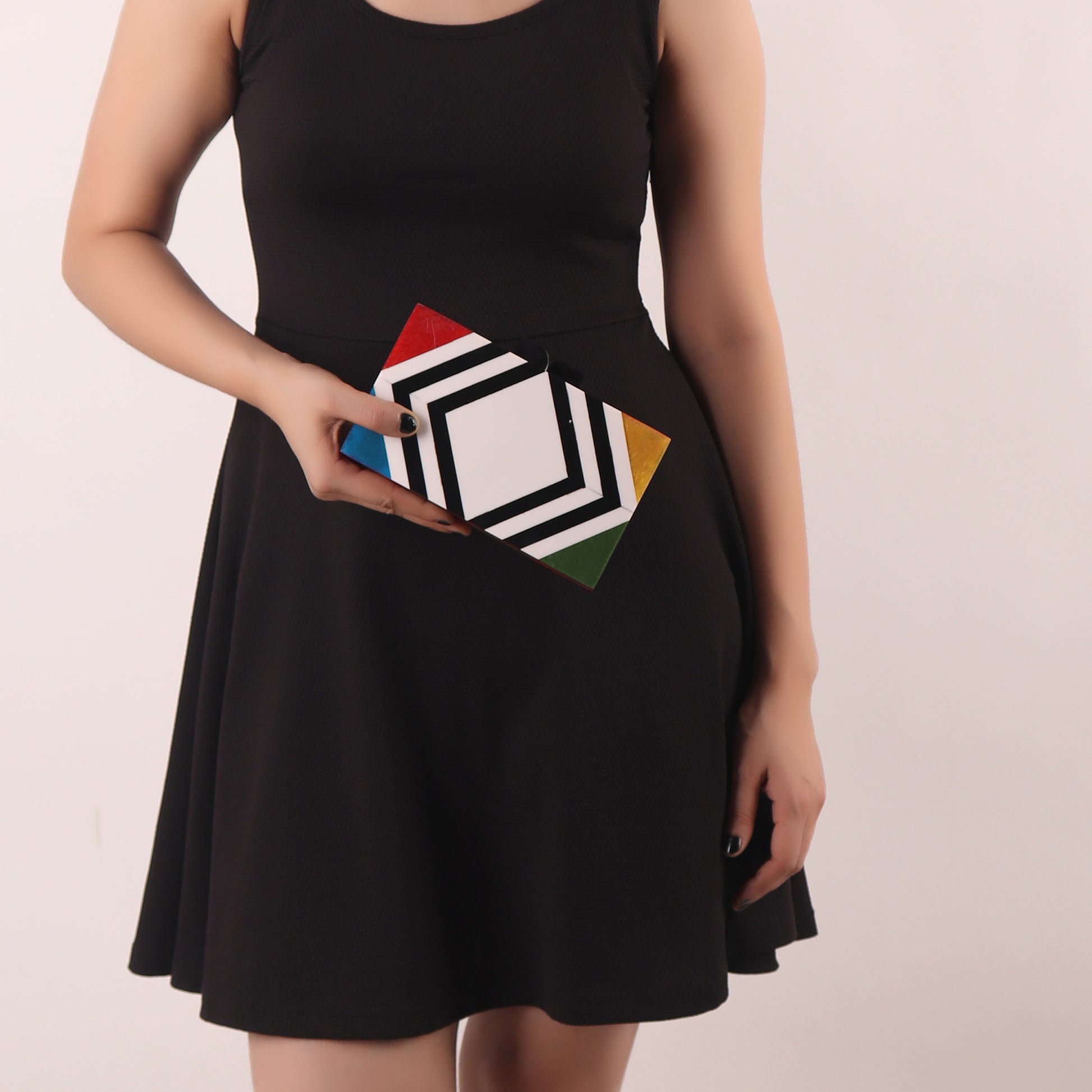 Clutch,The Colorful Symphony Clutch - Cippele Multi Store
