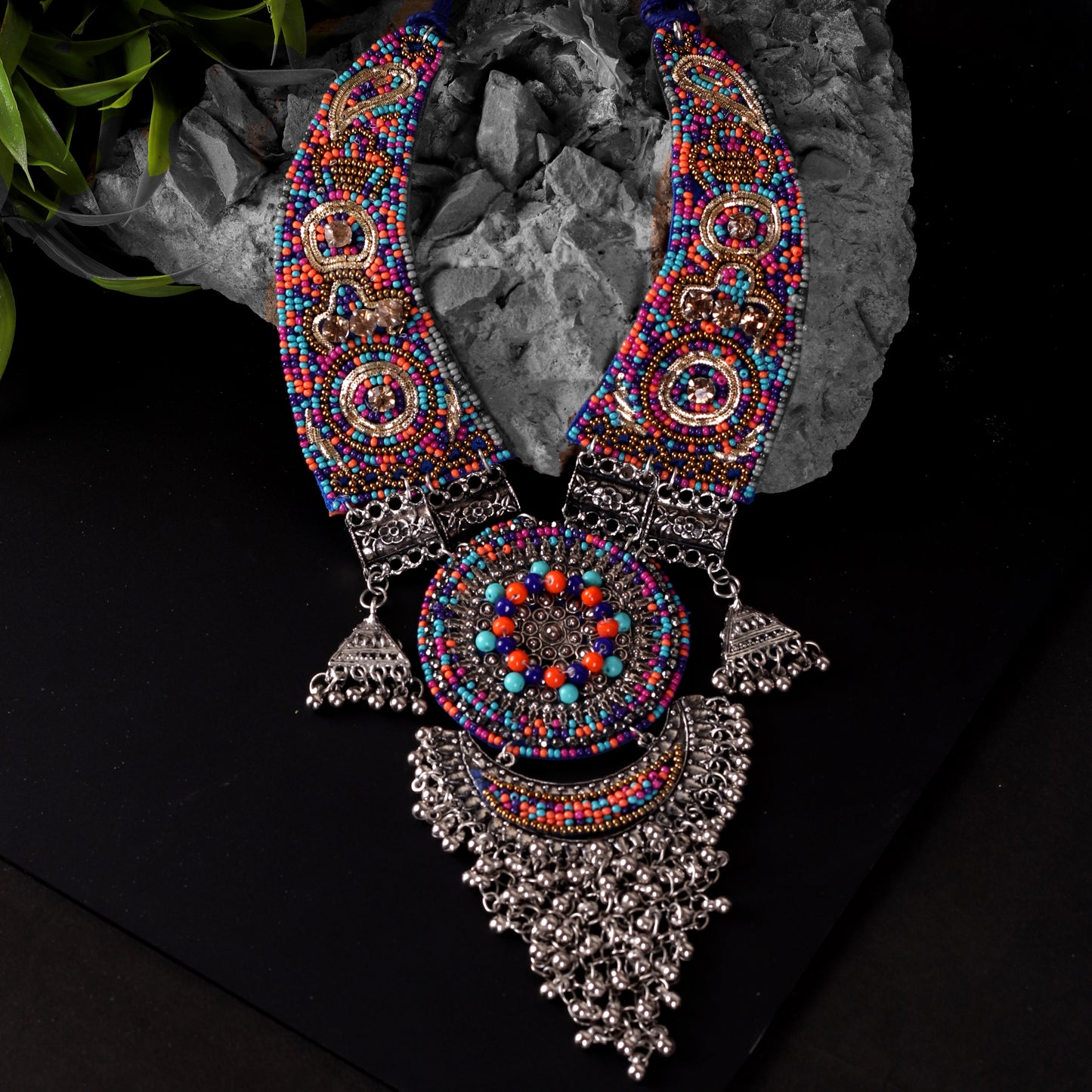 The Picasso Art Necklace in Multicolor