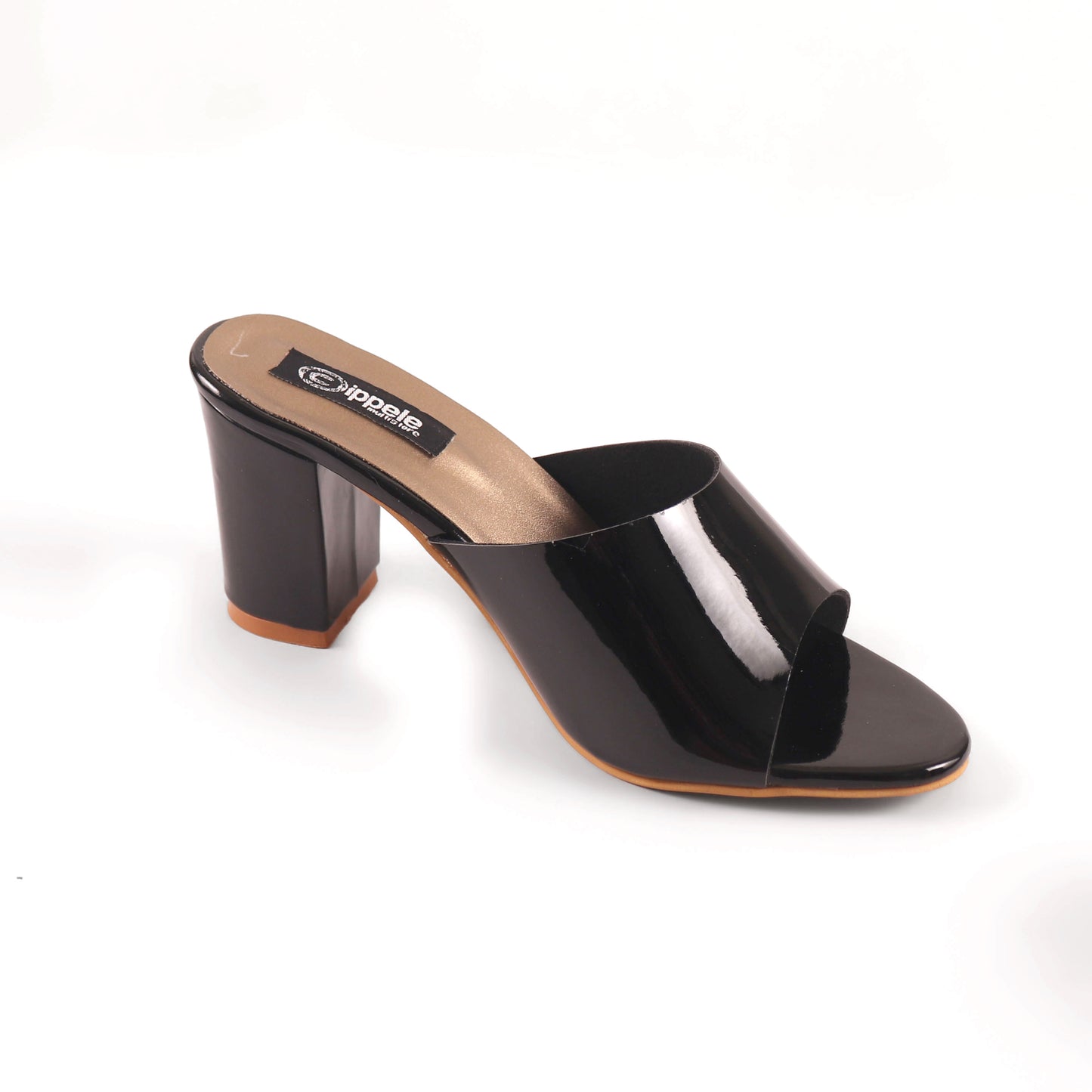Foot Wear,The Pristine Black Block Heel - Cippele Multi Store