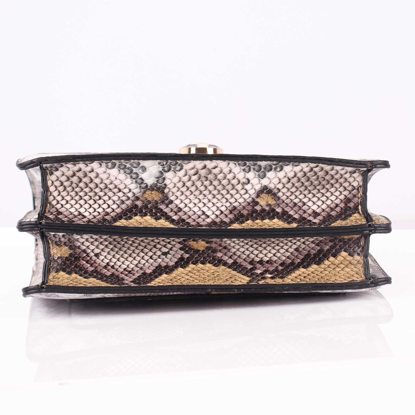 The Exotic Print Sling Bag in Shades of Yellow