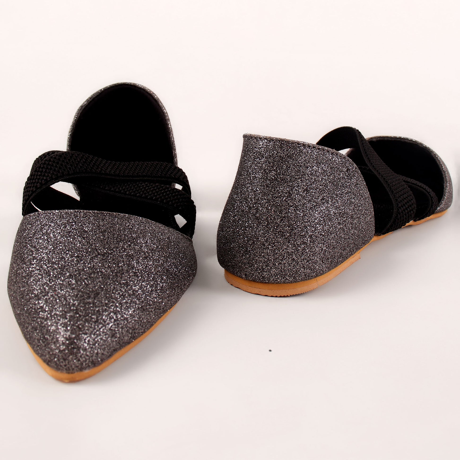 Foot Wear,Keep me Close Grey Flats - Cippele Multi Store