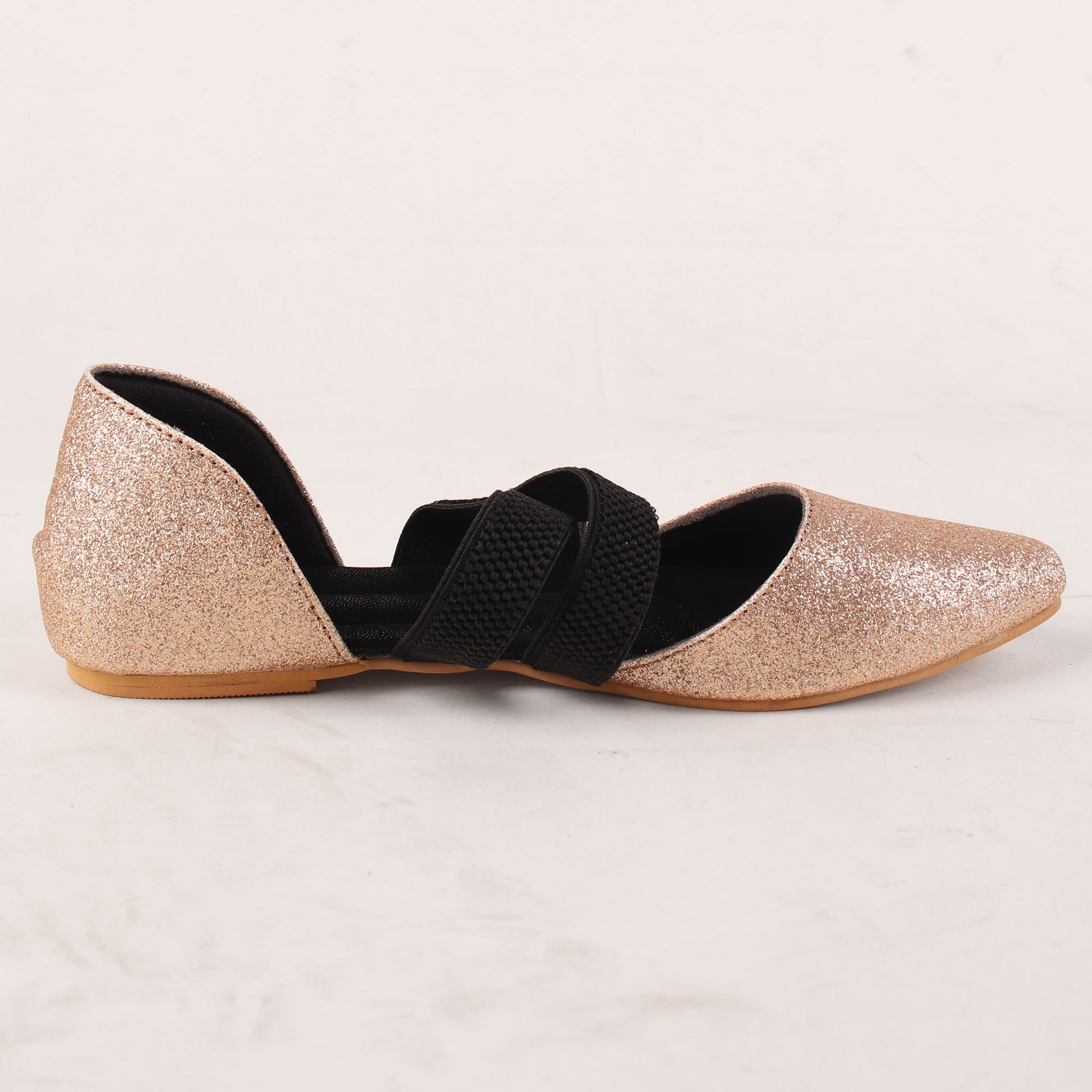 Foot Wear,Keep me Close Rose Gold Flats - Cippele Multi Store