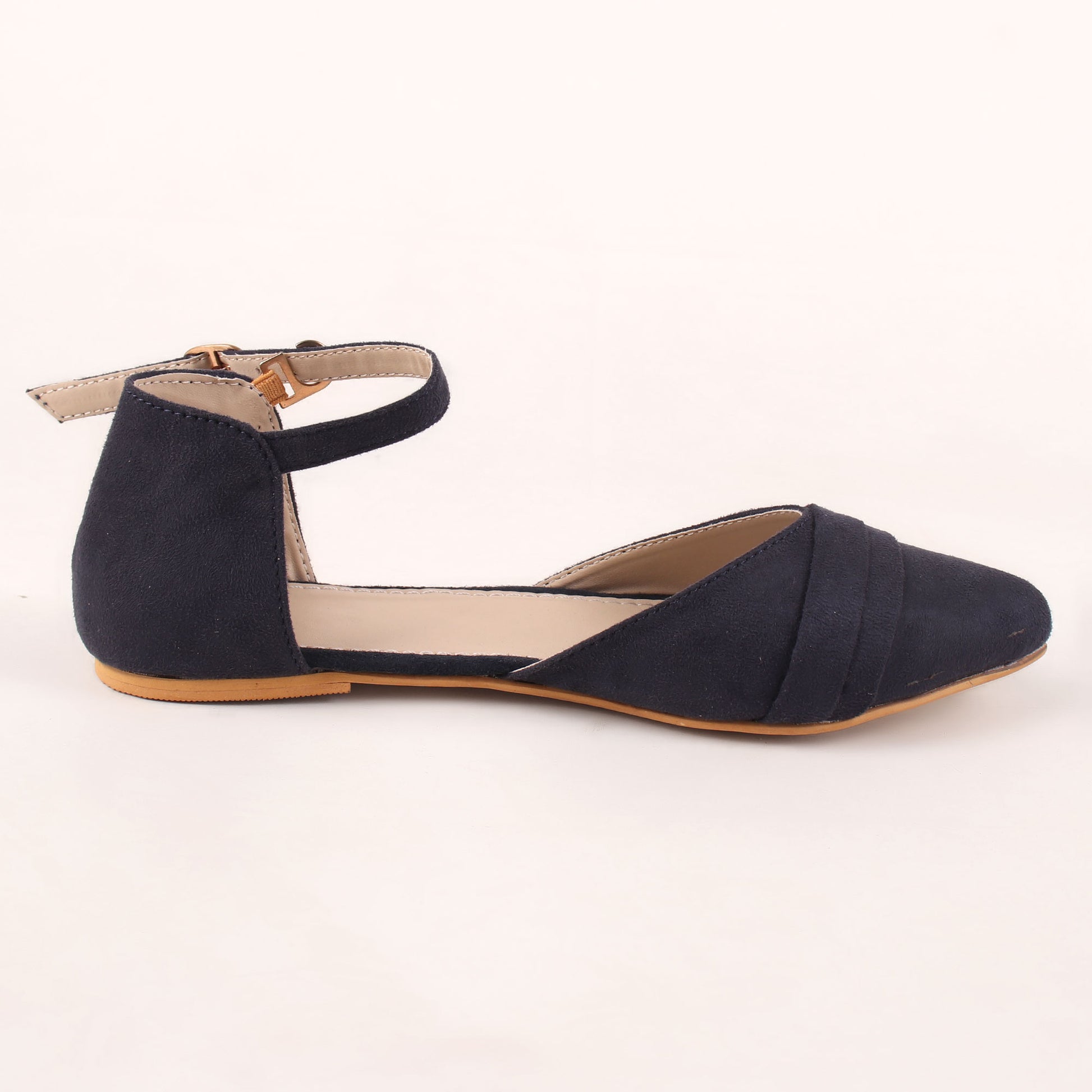 Foot Wear,The Graceful Suave Blue Flats - Cippele Multi Store