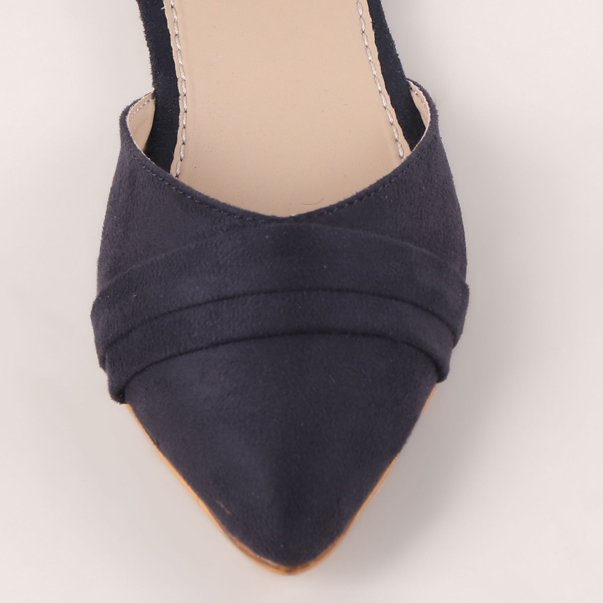 Foot Wear,The Graceful Suave Blue Flats - Cippele Multi Store