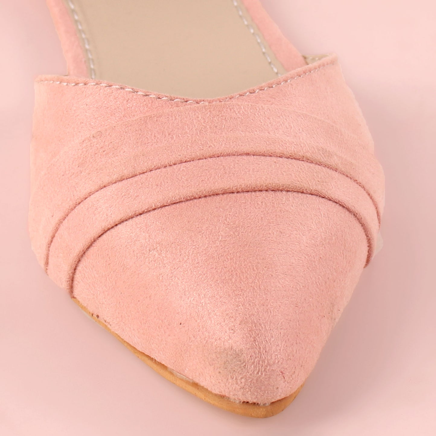 Foot Wear,The Graceful Suave Pink Flats - Cippele Multi Store