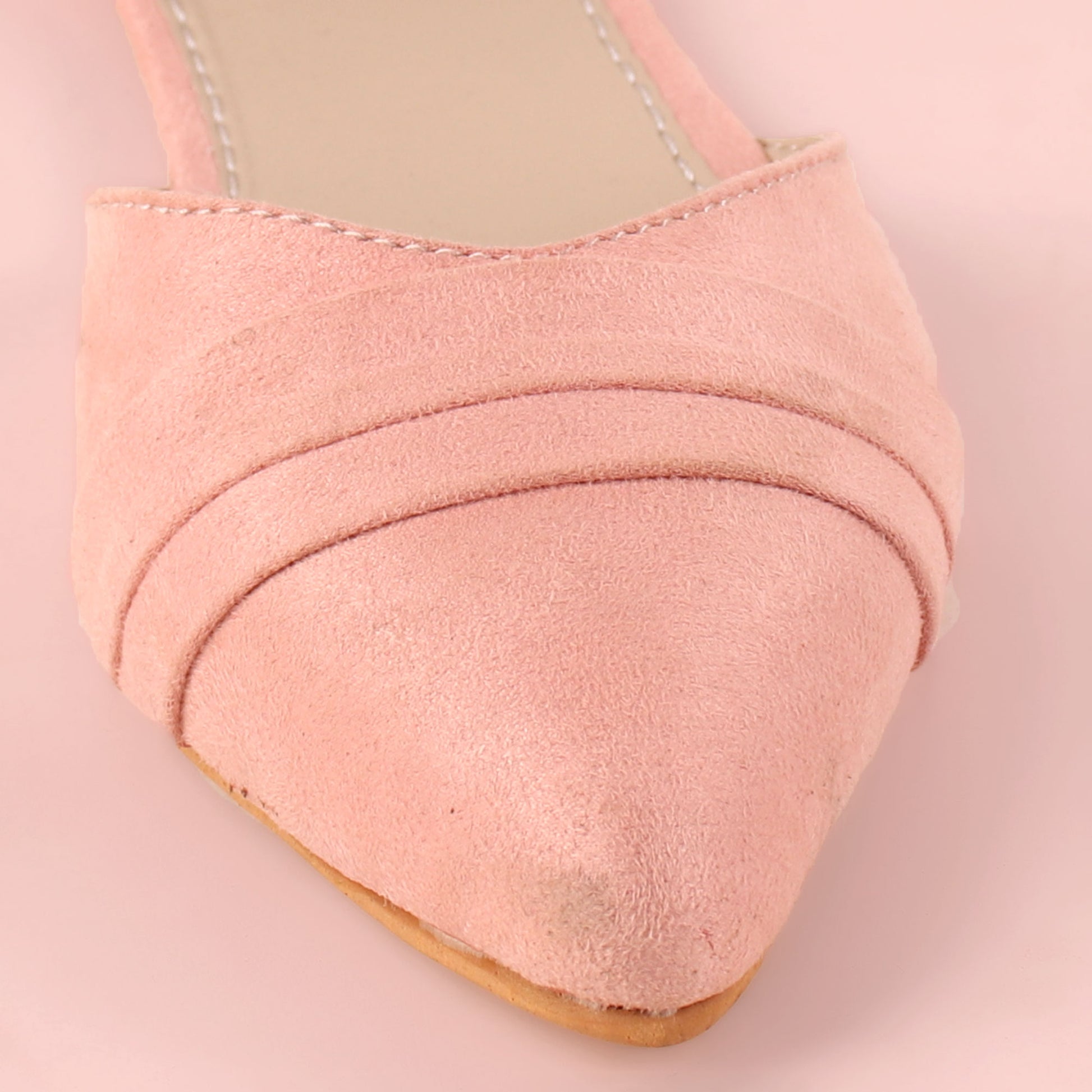 Foot Wear,The Graceful Suave Pink Flats - Cippele Multi Store