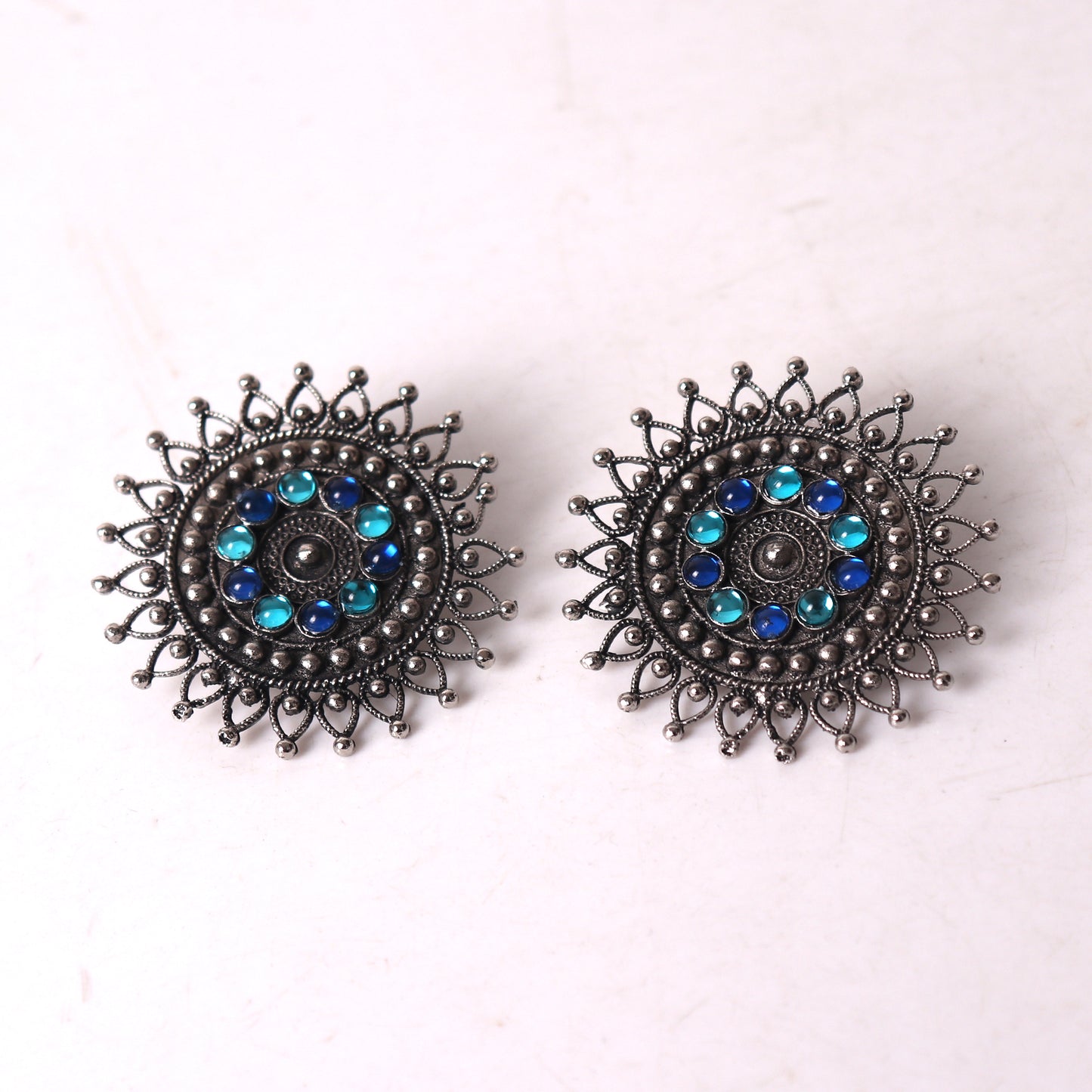 Earrings,Bold Flower Studs - Cippele Multi Store