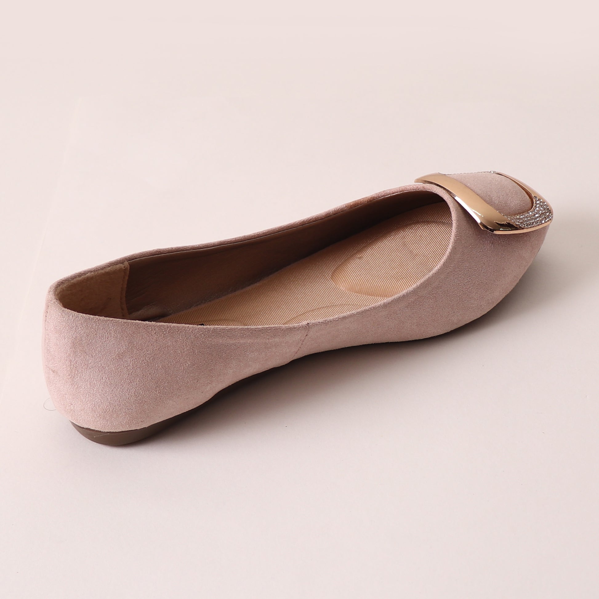 Foot Wear,Everyday Fun Flats in Baby Pink - Cippele Multi Store