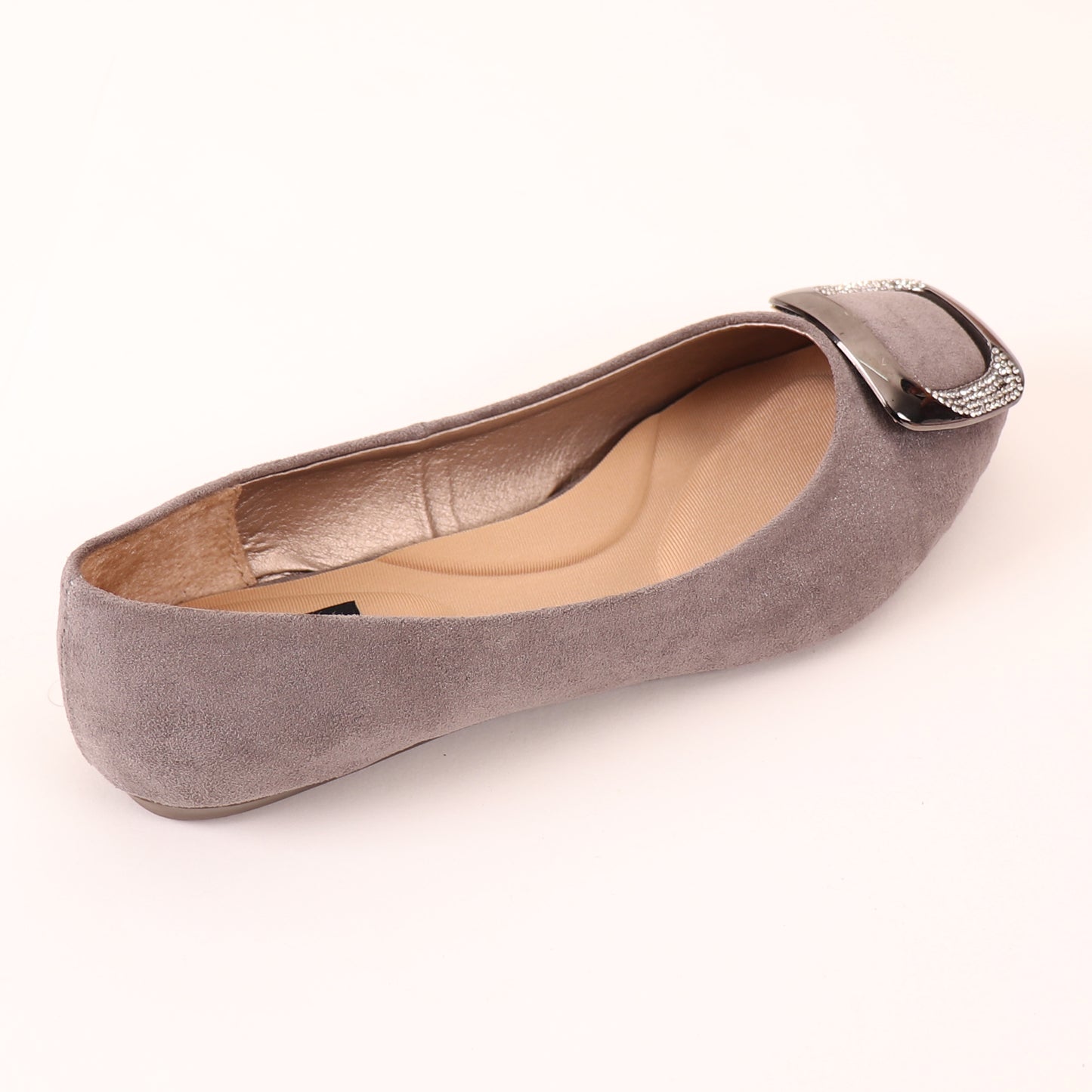 Foot Wear,Everyday Fun Flats in Grey - Cippele Multi Store