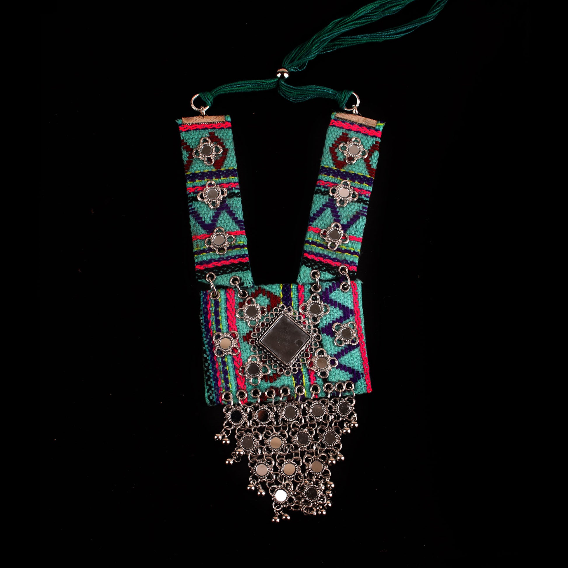 Necklace,The Naayika Necklace in Sea Blue - Cippele Multi Store