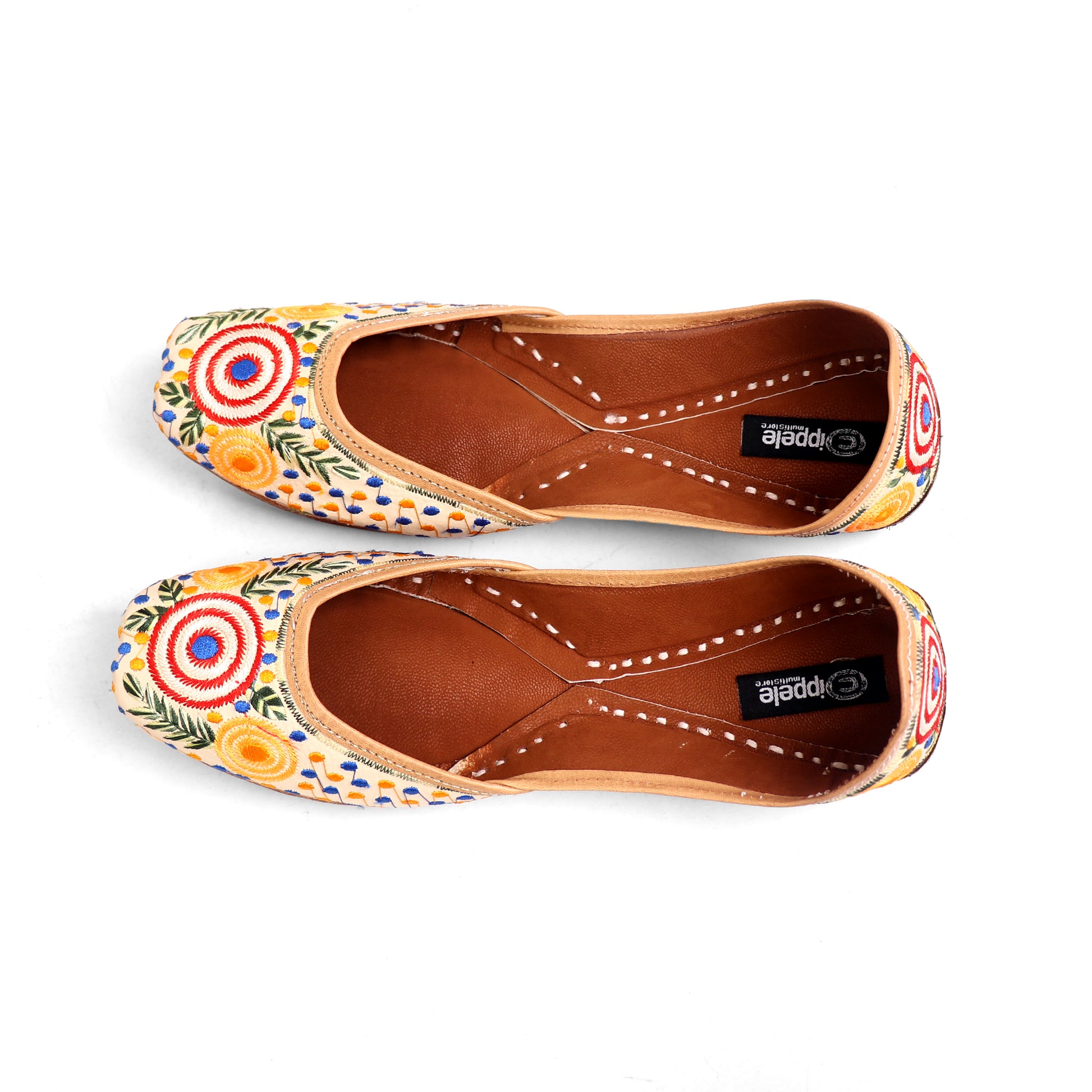 Foot Wear,Polka Play Jutti - Cippele Multi Store