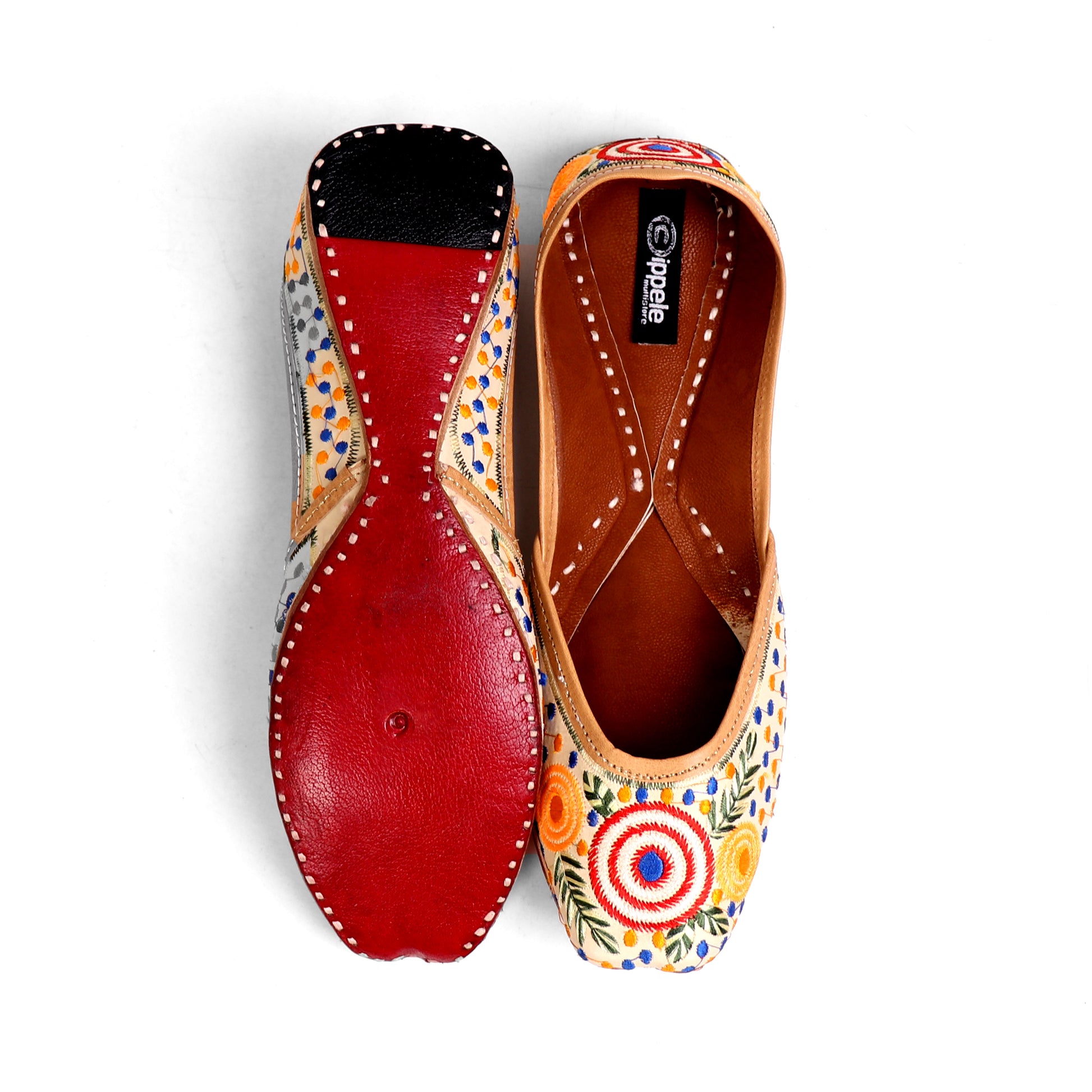 Foot Wear,Polka Play Jutti - Cippele Multi Store