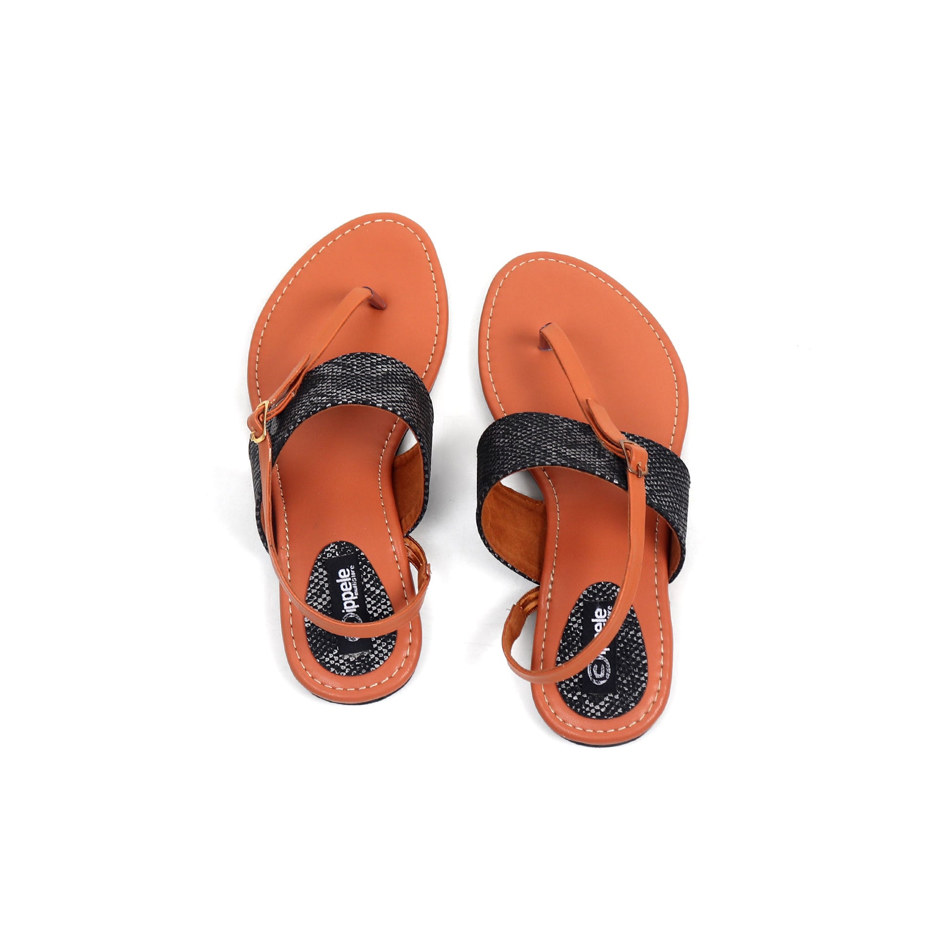 Foot Wear,Something Fashionable Sandals With Black Upper - Cippele Multi Store