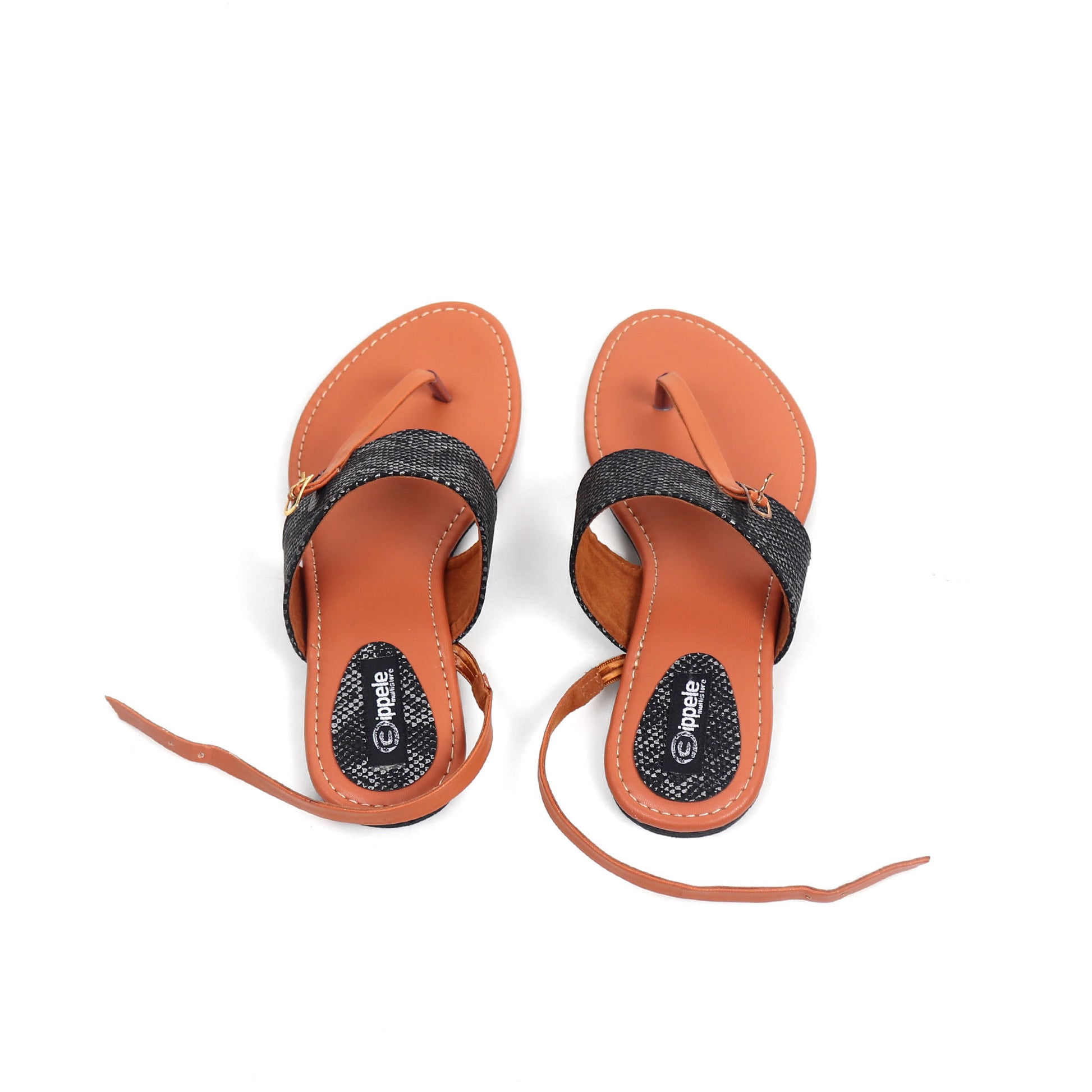 Foot Wear,Something Fashionable Sandals With Black Upper - Cippele Multi Store