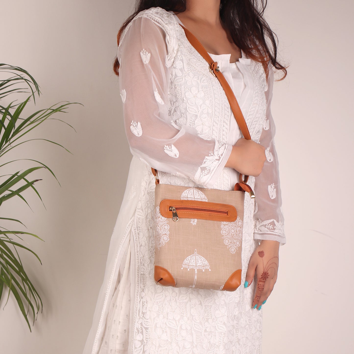 Sling Bag,Indian Art Pocket Sling Bag - Cippele Multi Store