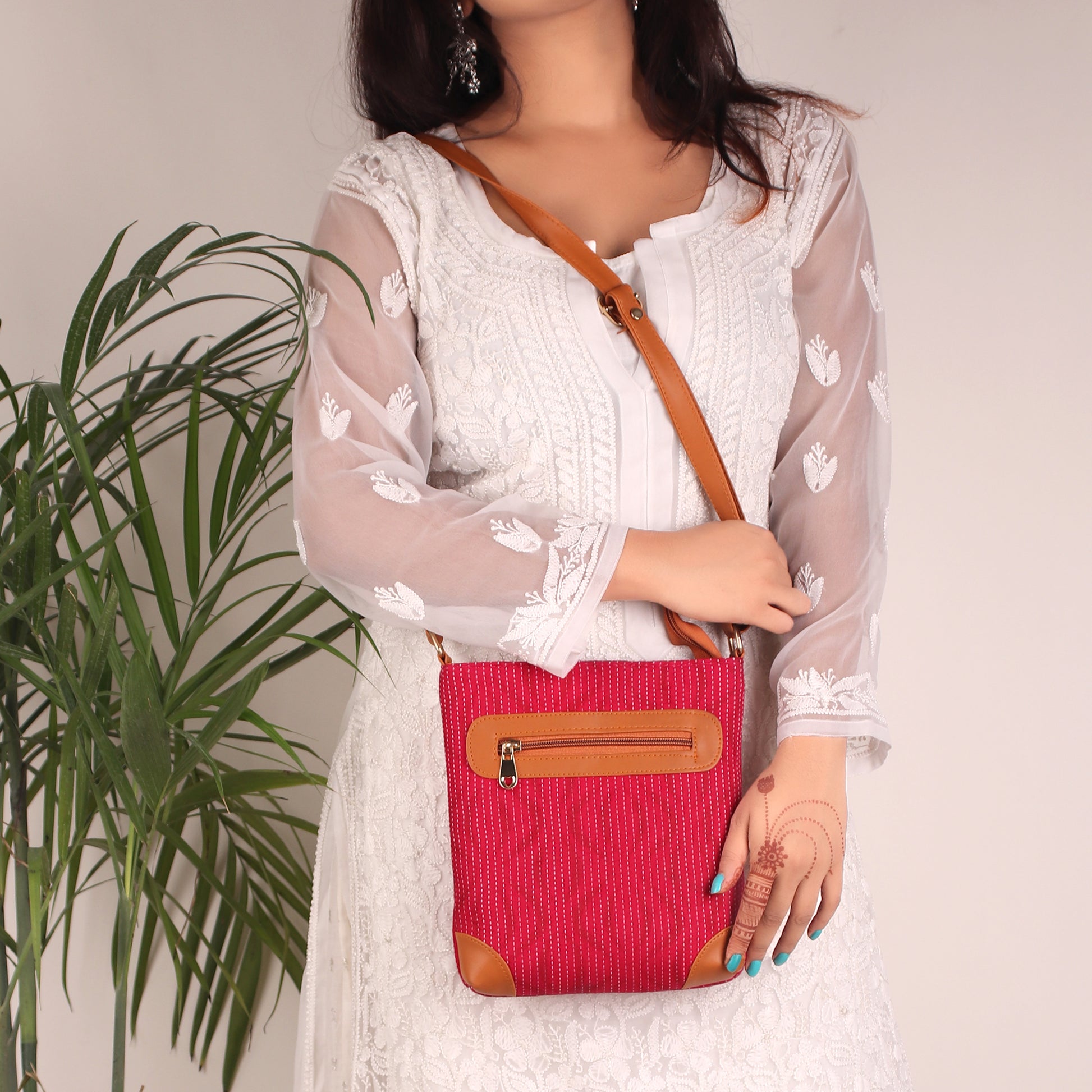 Sling Bag,Smear the Dots Pocket Sling Bag - Cippele Multi Store
