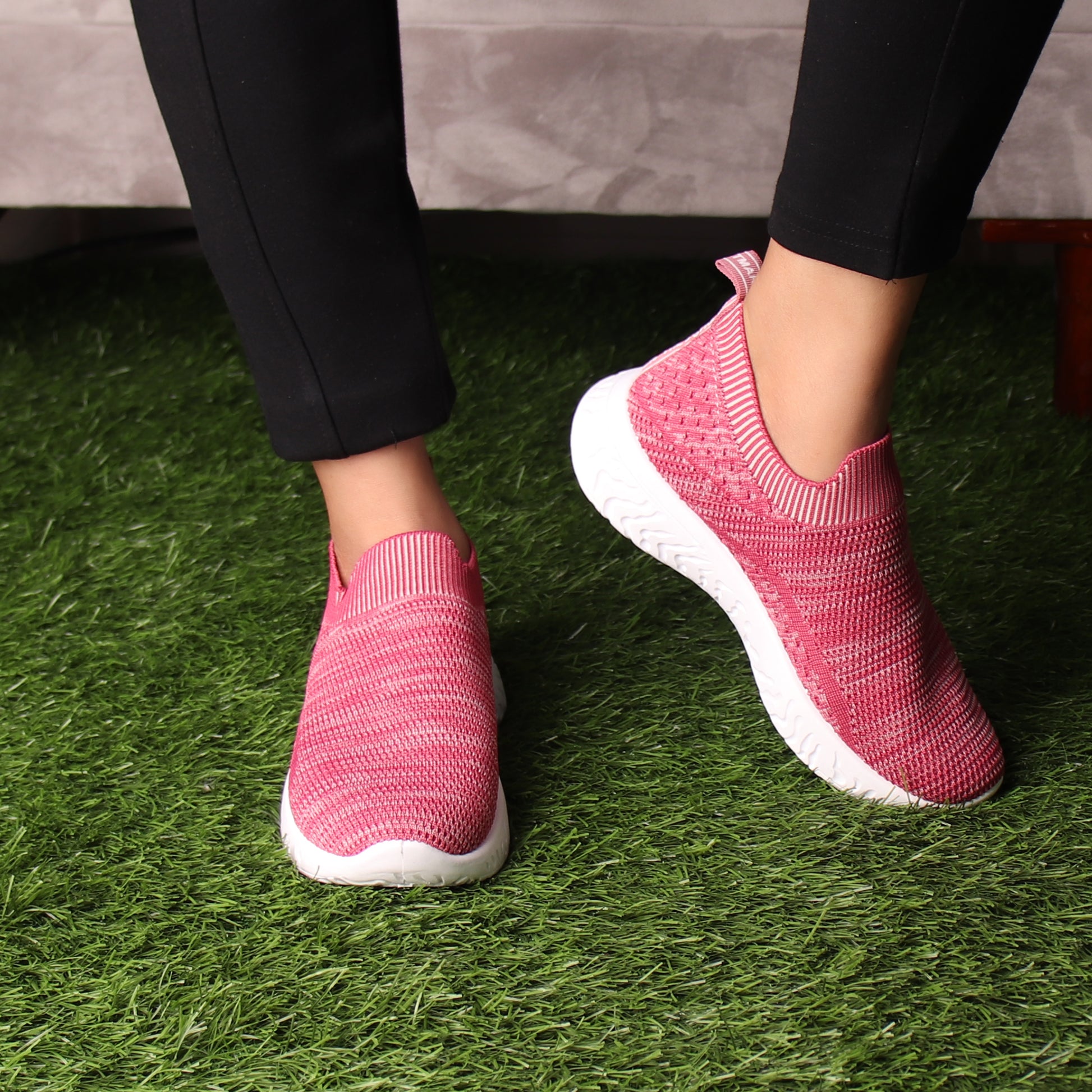 Foot Wear,The Zestful Gliders in Pink - Cippele Multi Store