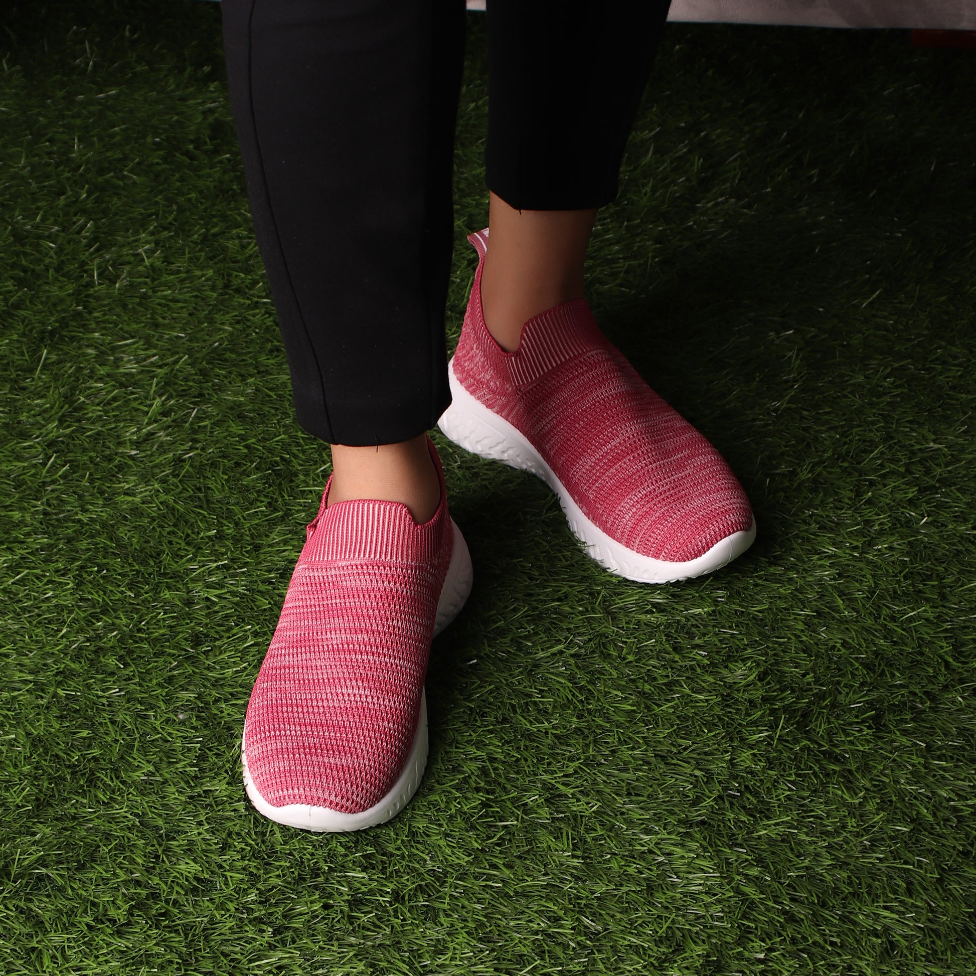 Foot Wear,The Zestful Gliders in Pink - Cippele Multi Store