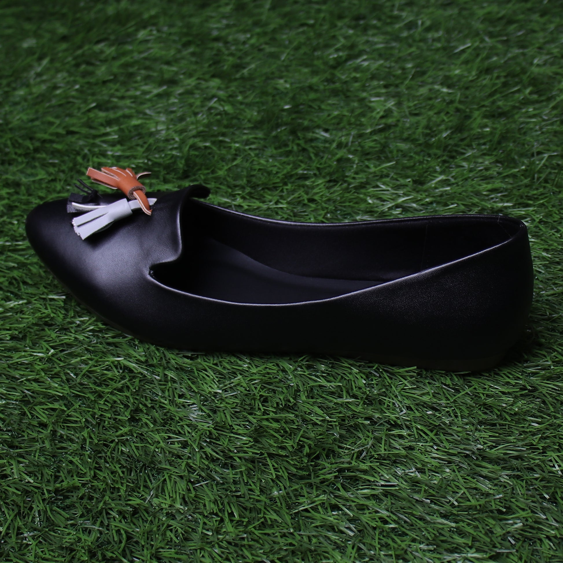 Foot Wear,The Frolicking Tassel Belly in Black - Cippele Multi Store
