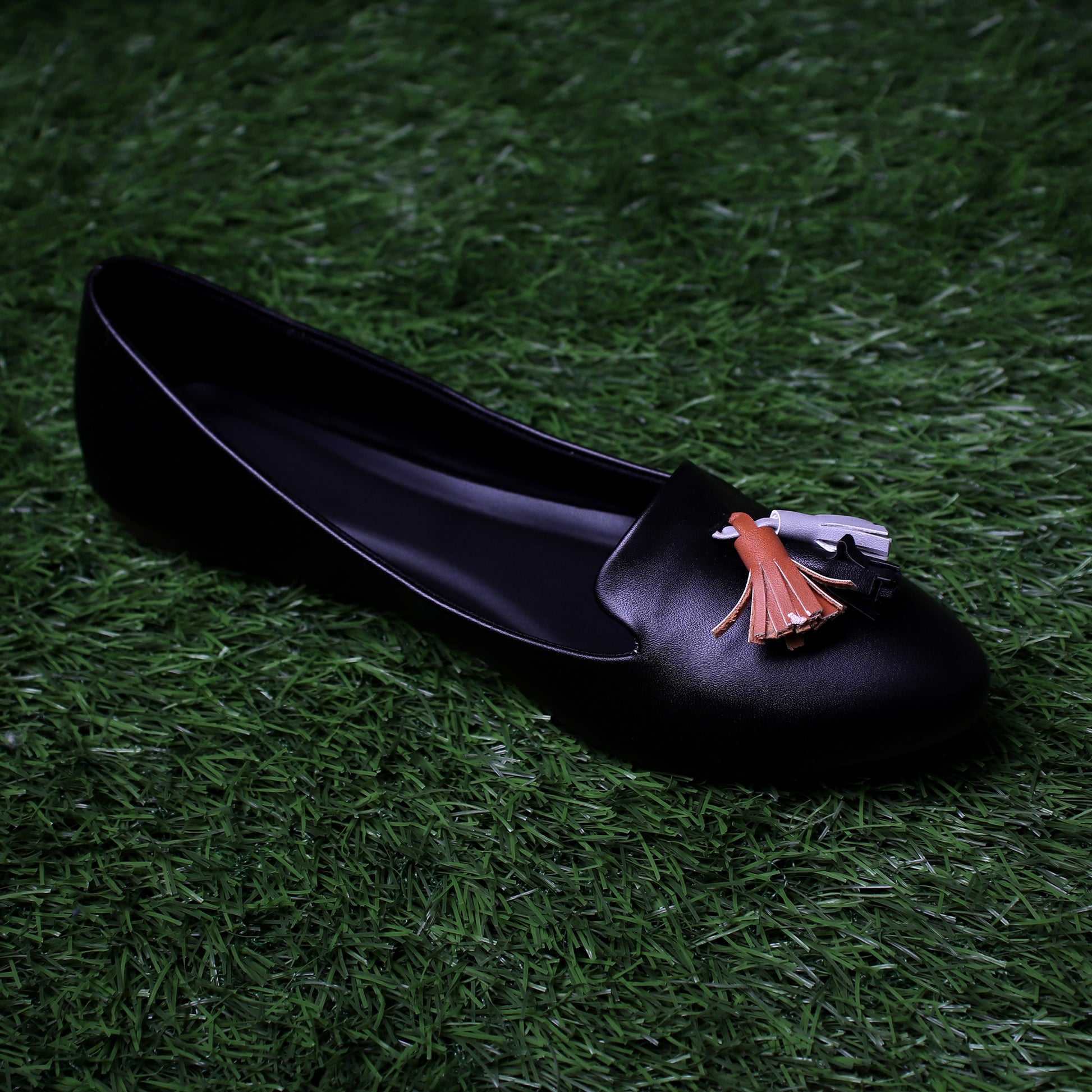 Foot Wear,The Frolicking Tassel Belly in Black - Cippele Multi Store