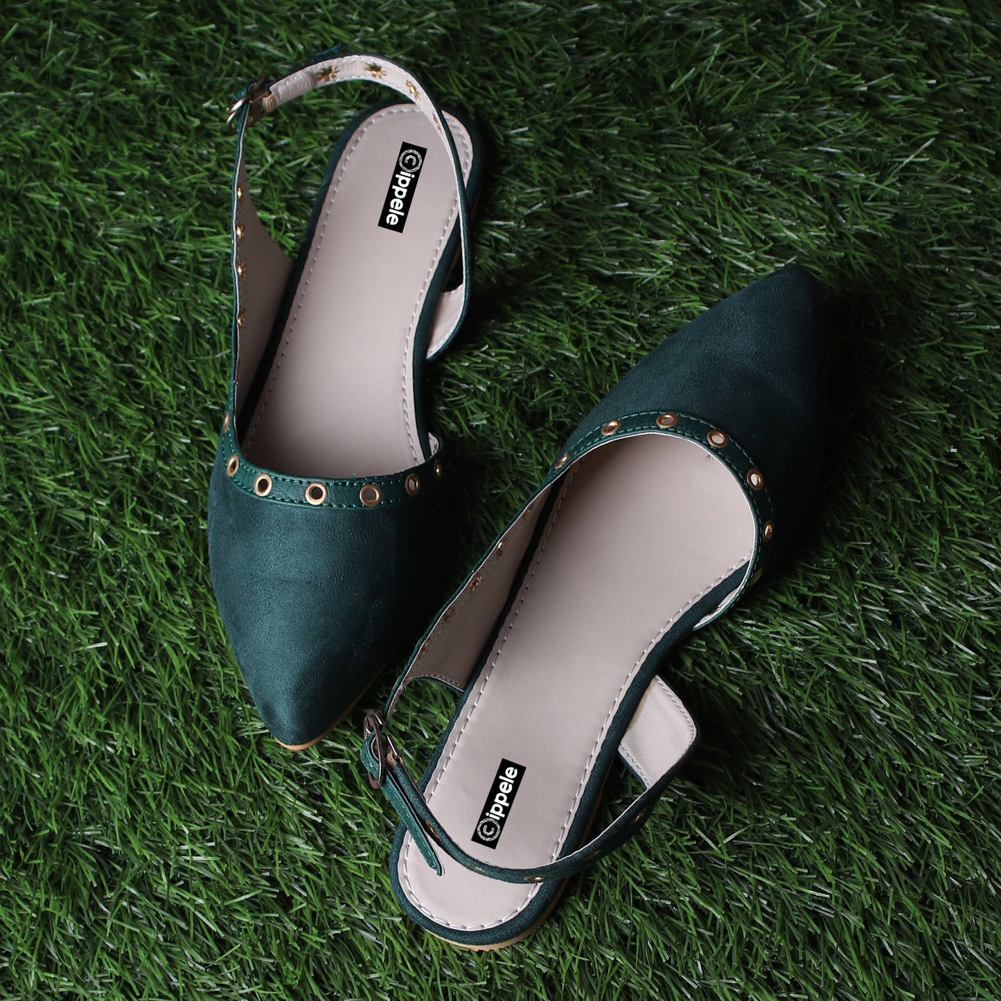 Foot Wear,The Misty Breezy Valentino In Green - Cippele Multi Store