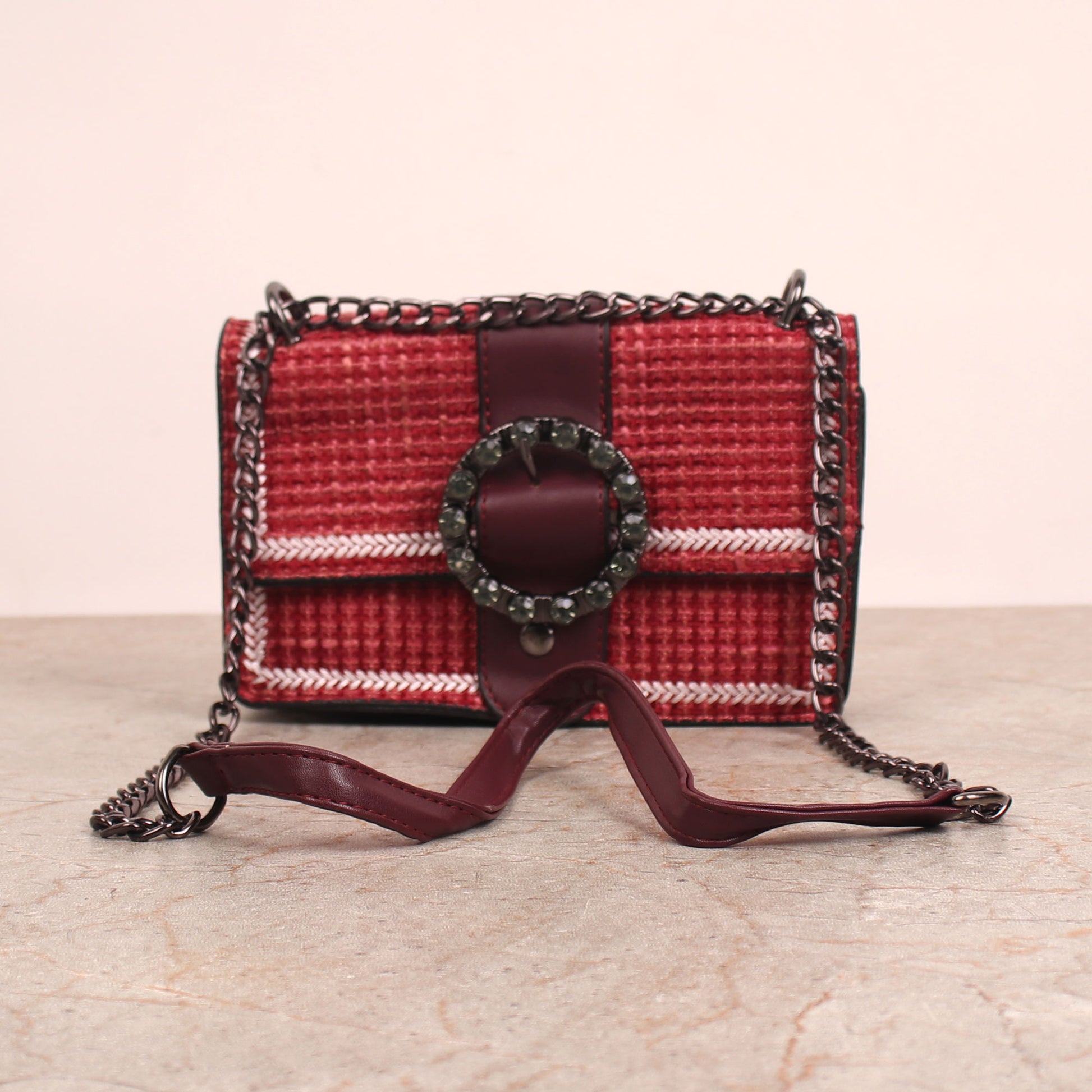 Sling Bag,The Maroon Ravishing Sling bag - Cippele Multi Store