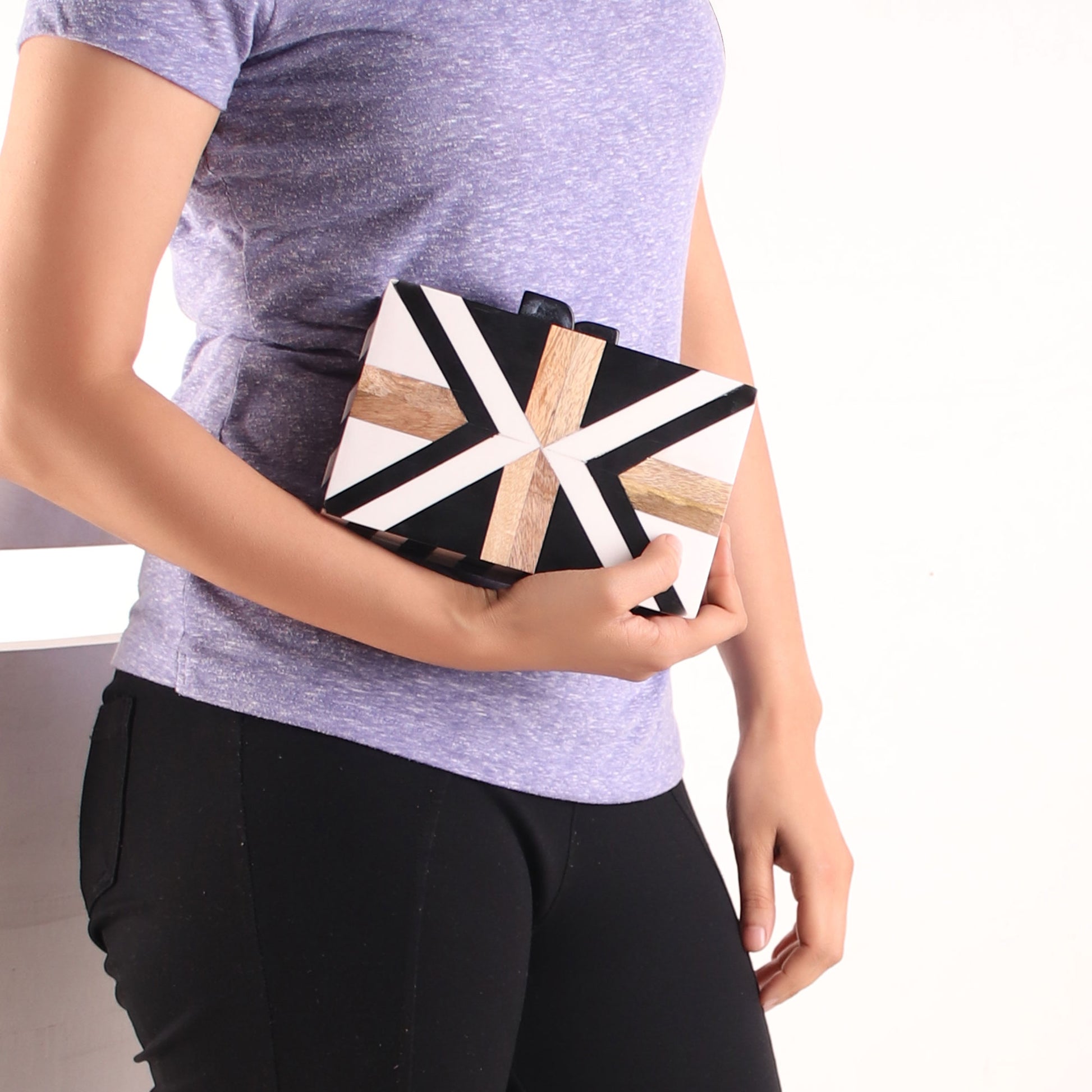 Clutch,The Snowy Walnut Clutch - Cippele Multi Store