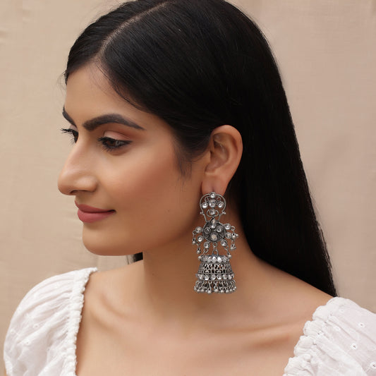 The Earthy Lantern Jhoomar Earring