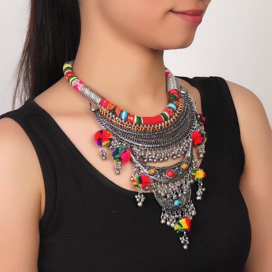 Necklace,Boho Statement Necklace - Cippele Multi Store