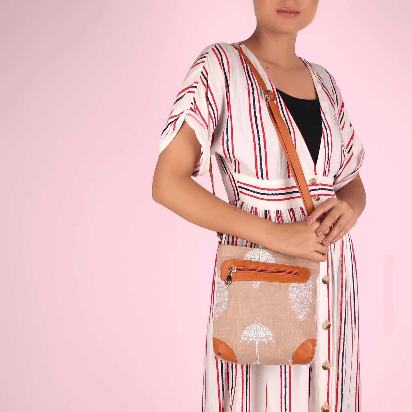 Sling Bag,Indian Art Pocket Sling Bag - Cippele Multi Store