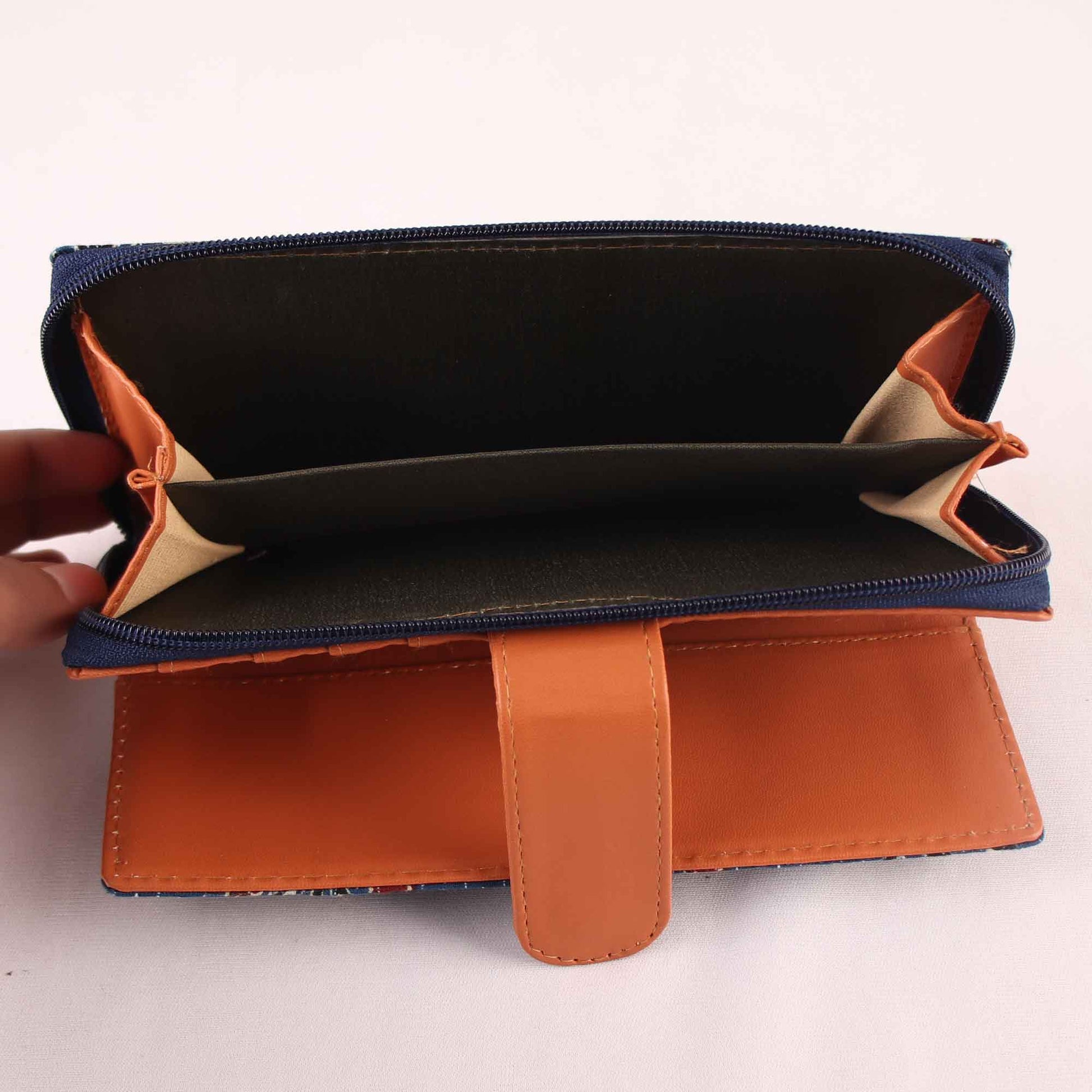 Wallet,The Rain Drop Wallet in Blue - Cippele Multi Store